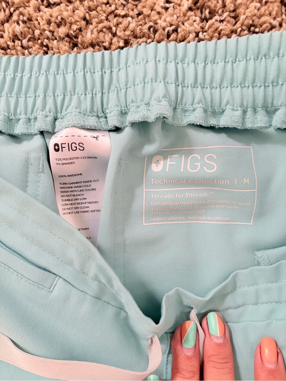 Figs Drawstring Joggers - Picture 2 of 2